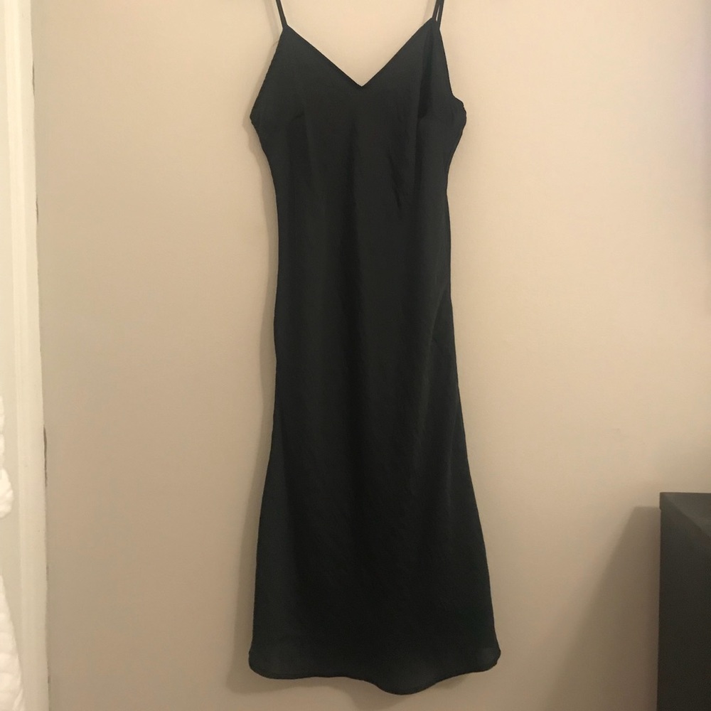 Michael Kors Black Slip Dress
